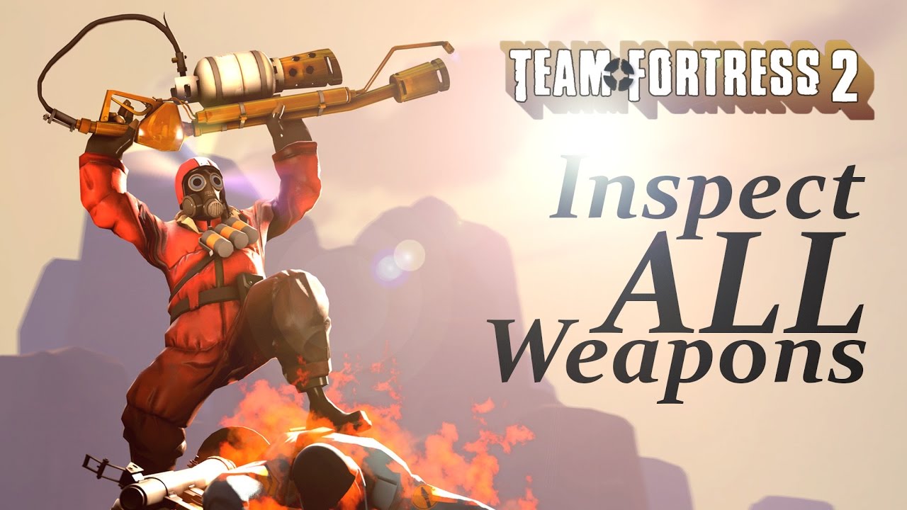 how to inspect weapons in tf2